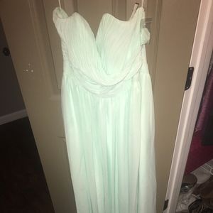 mint maxi dress